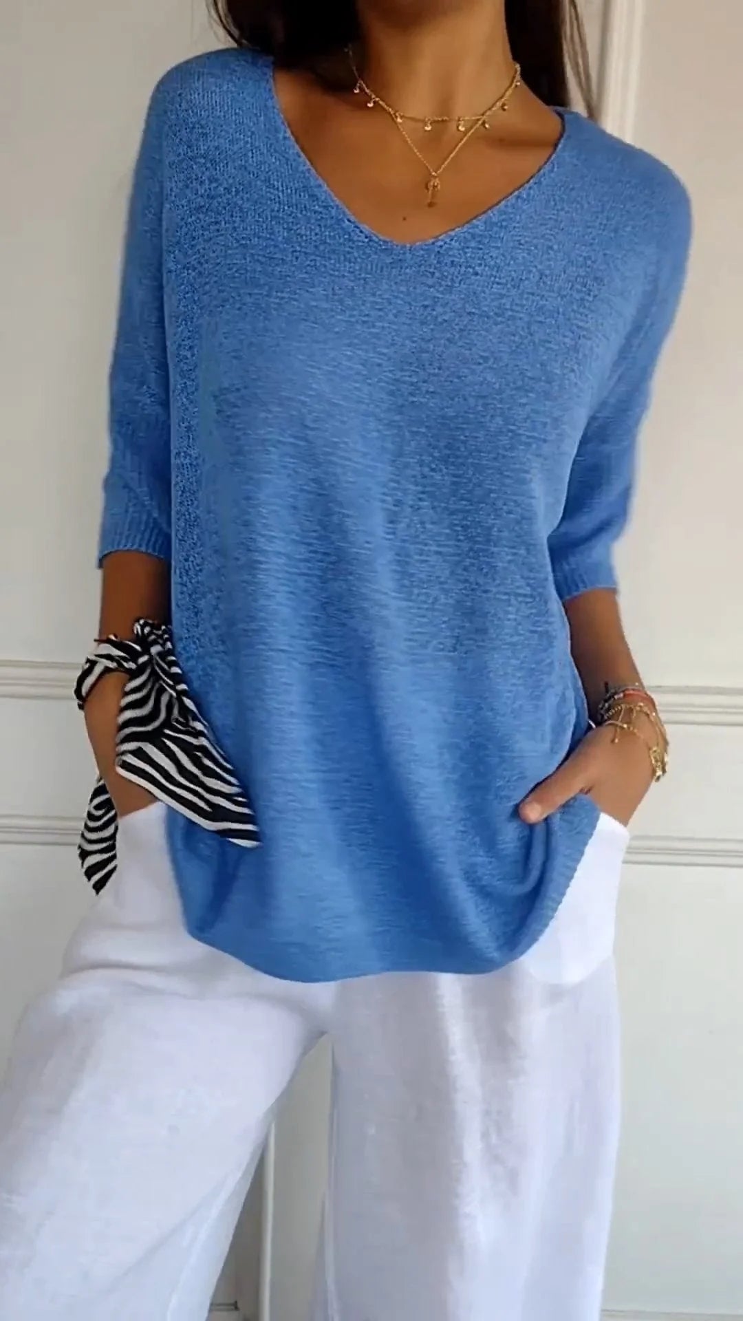 Anna - Chic Knit Top