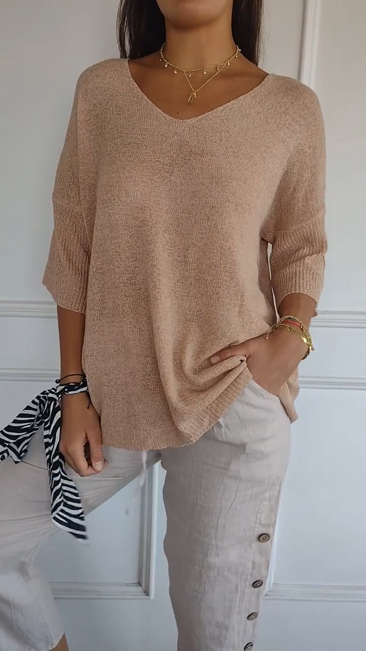 Anna - Chic Knit Top