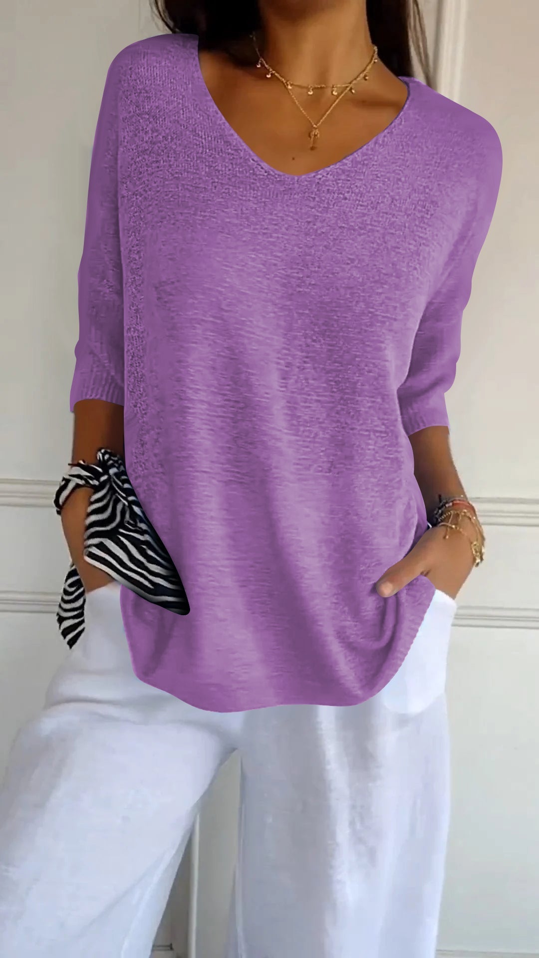 Anna - Chic Knit Top