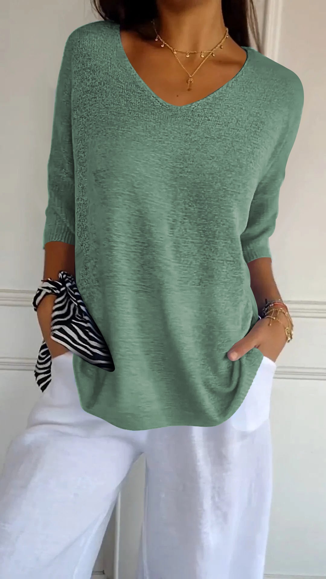 Anna - Chic Knit Top