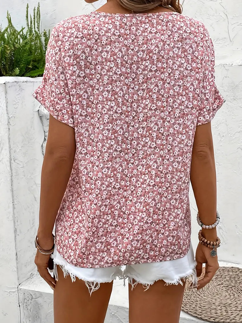Jelena - Élégante Robe Florale d'Été