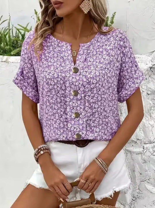 Jelena - Élégante Robe Florale d'Été