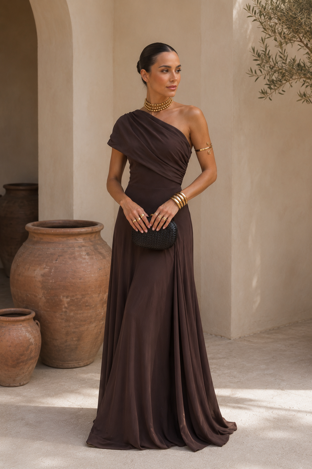 Robe Marron Tolède