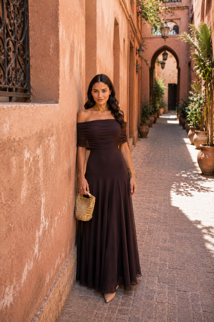Robe Marron Tolède