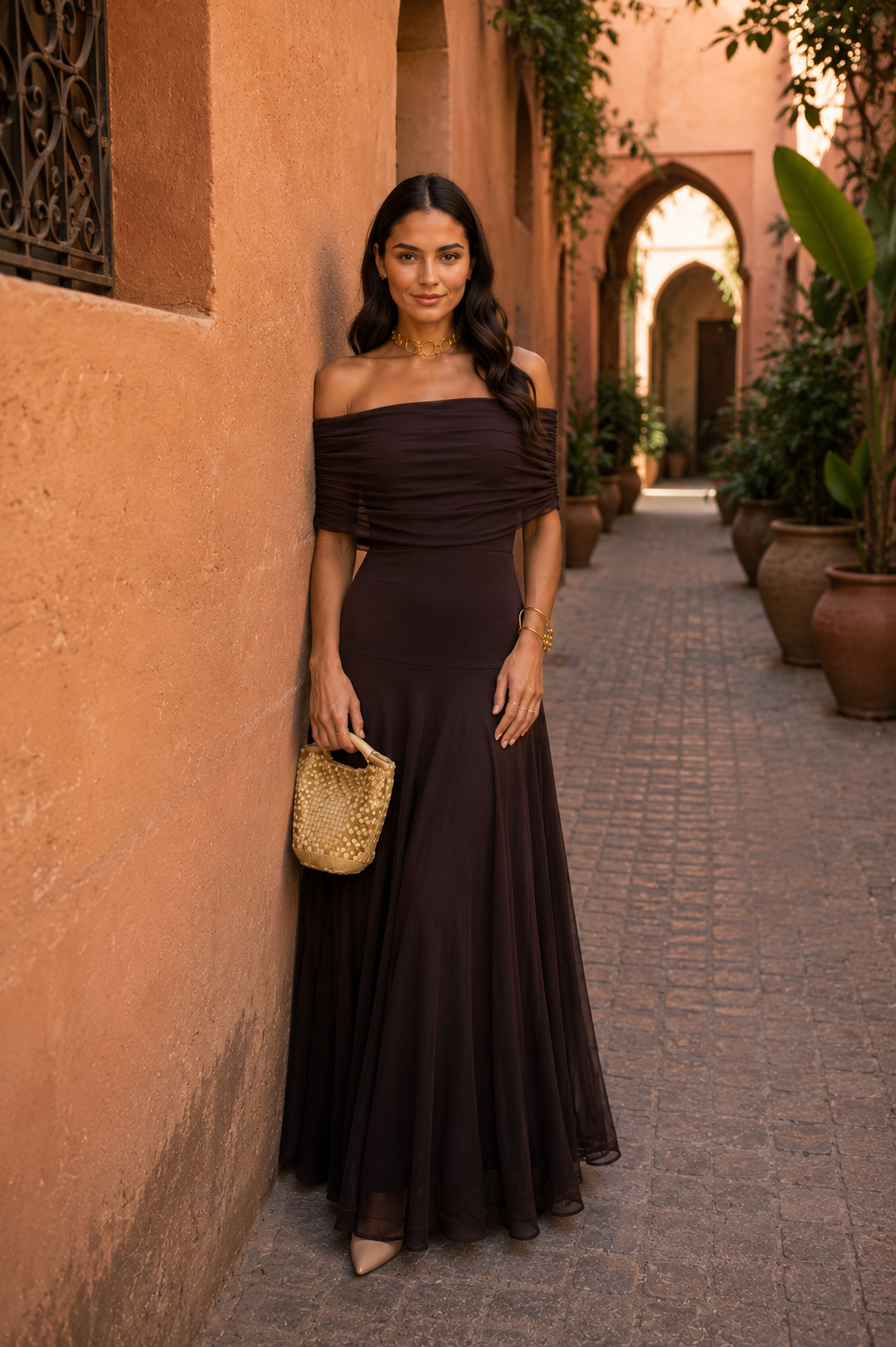 Robe Marron Tolède