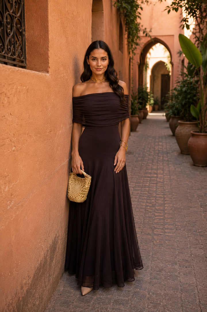 Robe Marron Tolède