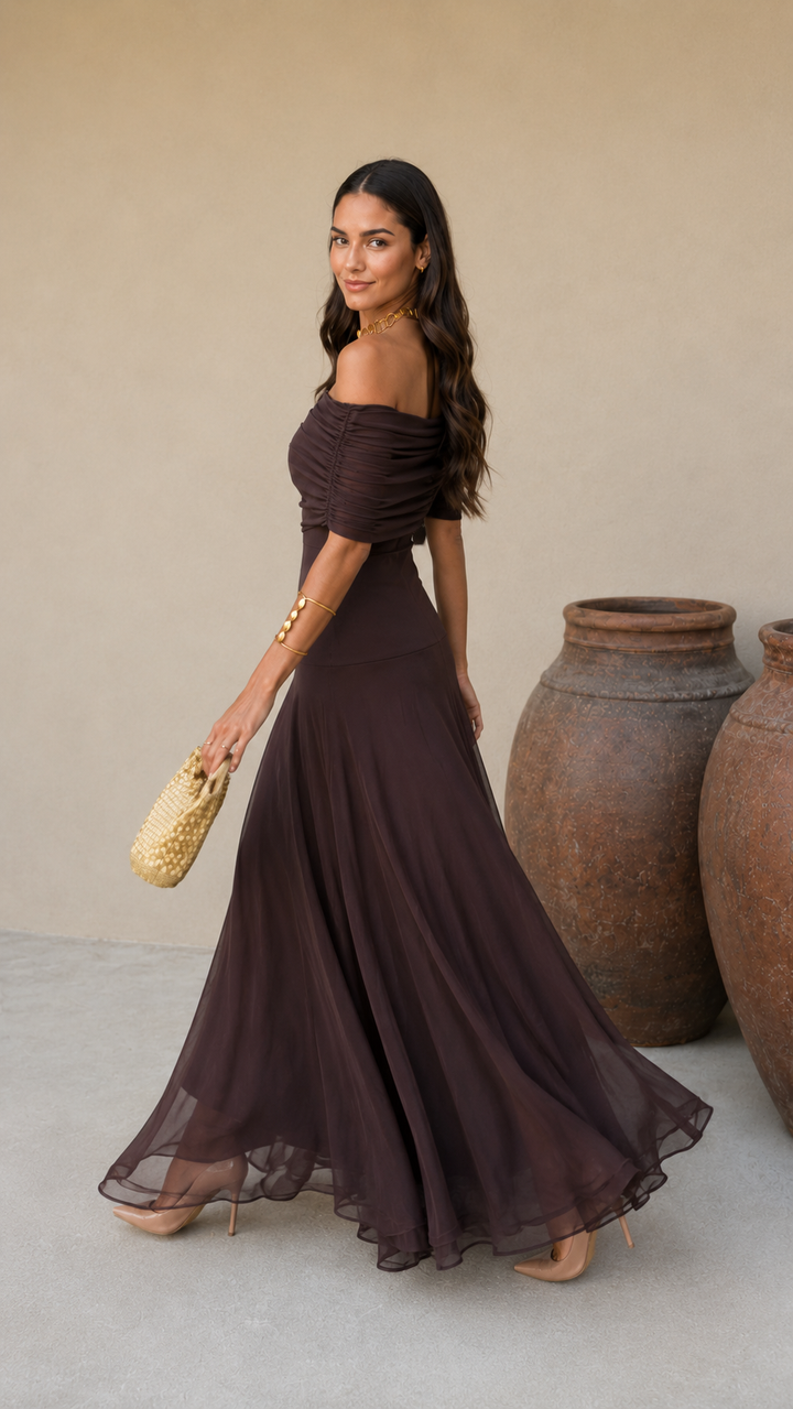 Robe Marron Tolède