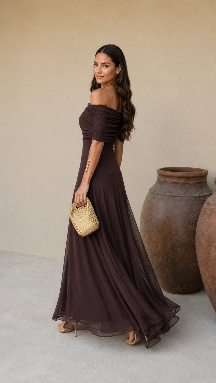 Robe Marron Tolède