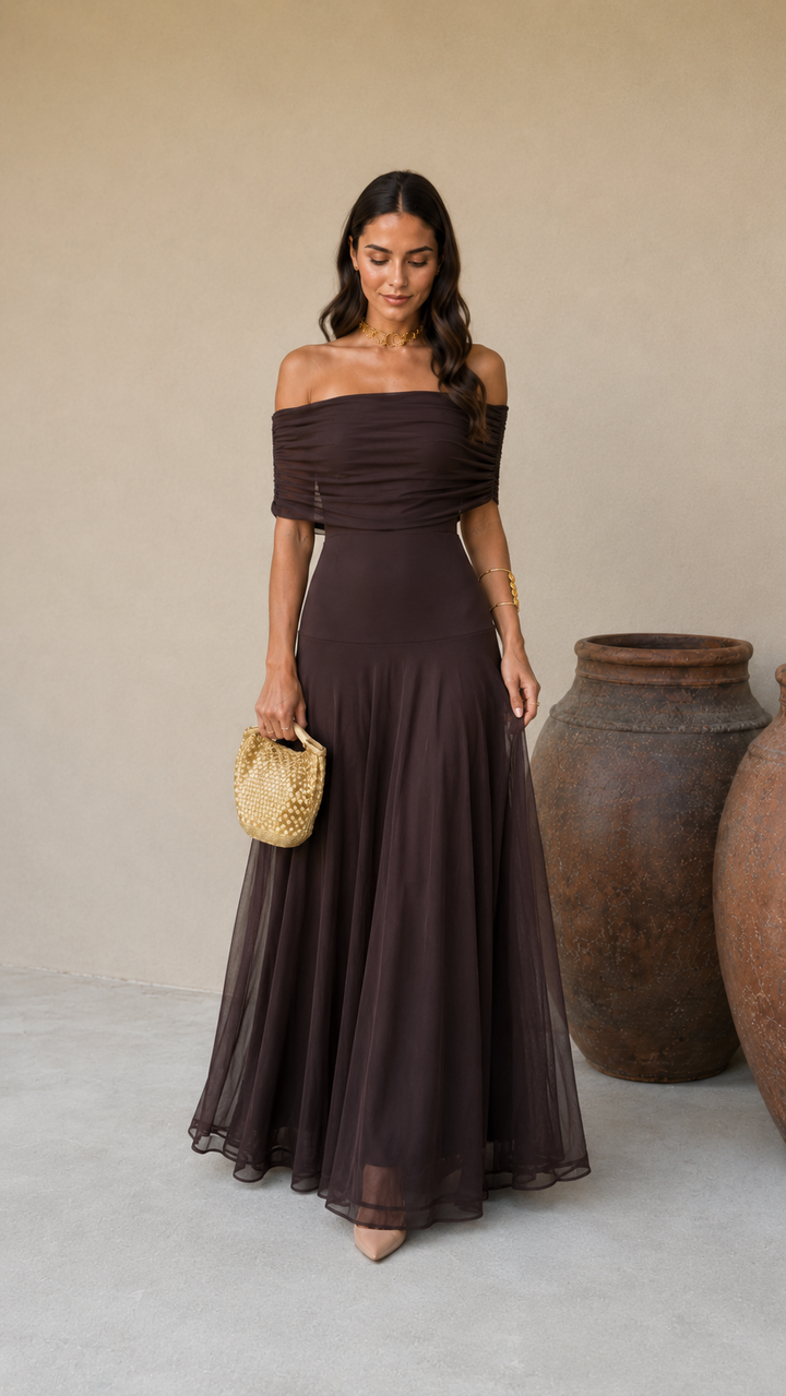 Robe Marron Tolède