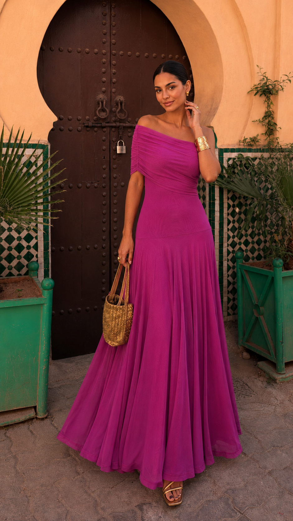 Robe Fuchsia Toledo