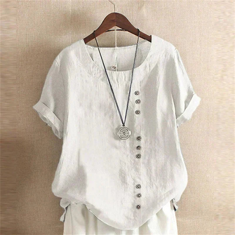 Laura - Élégante Blouse Décontractée