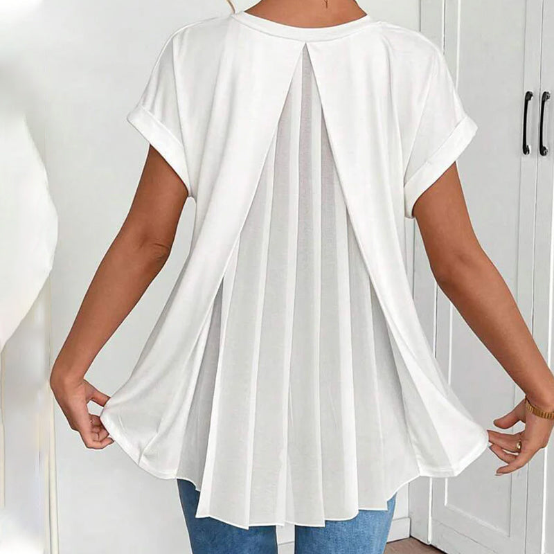 Estella - Casual Patchwork T-Shirt