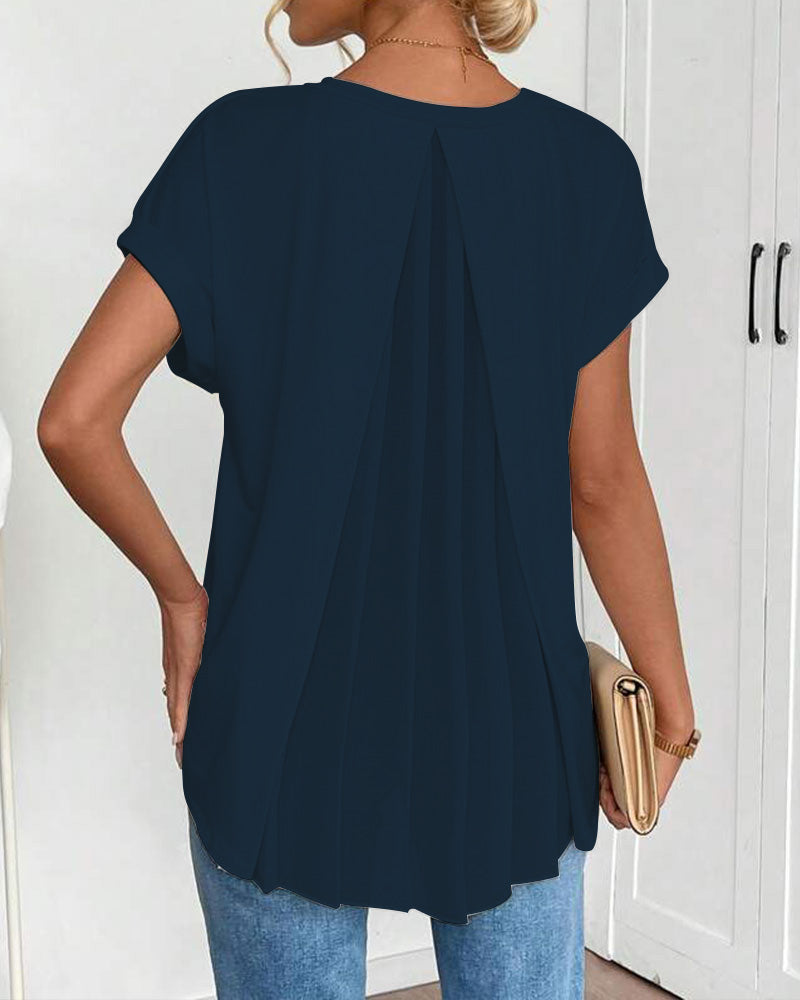 Estella - Casual Patchwork T-Shirt