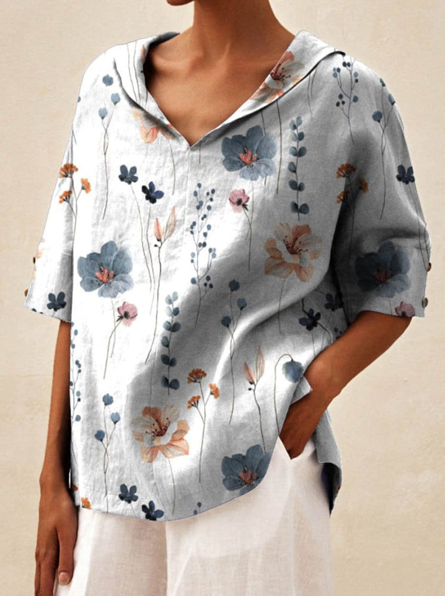 Andrea - Légère Robe Florale d'Été