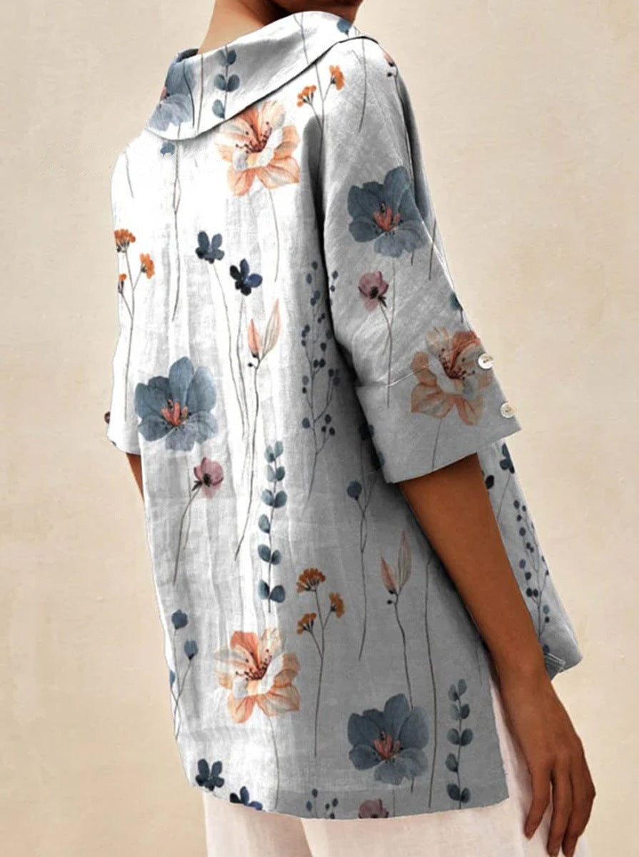 Andrea - Légère Robe Florale d'Été