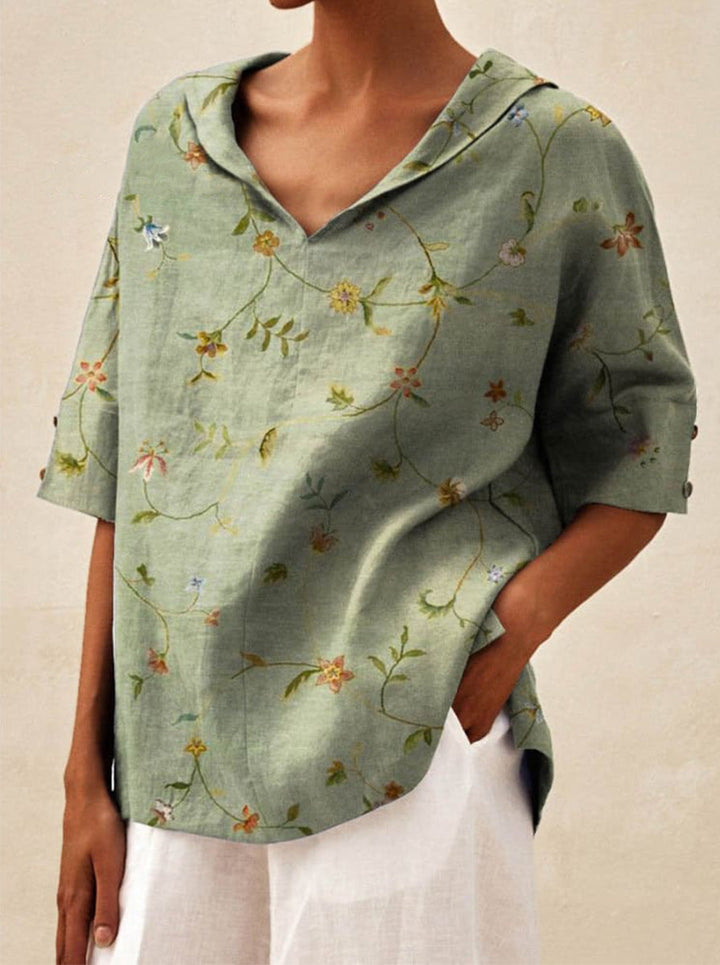 Andrea - Légère Robe Florale d'Été