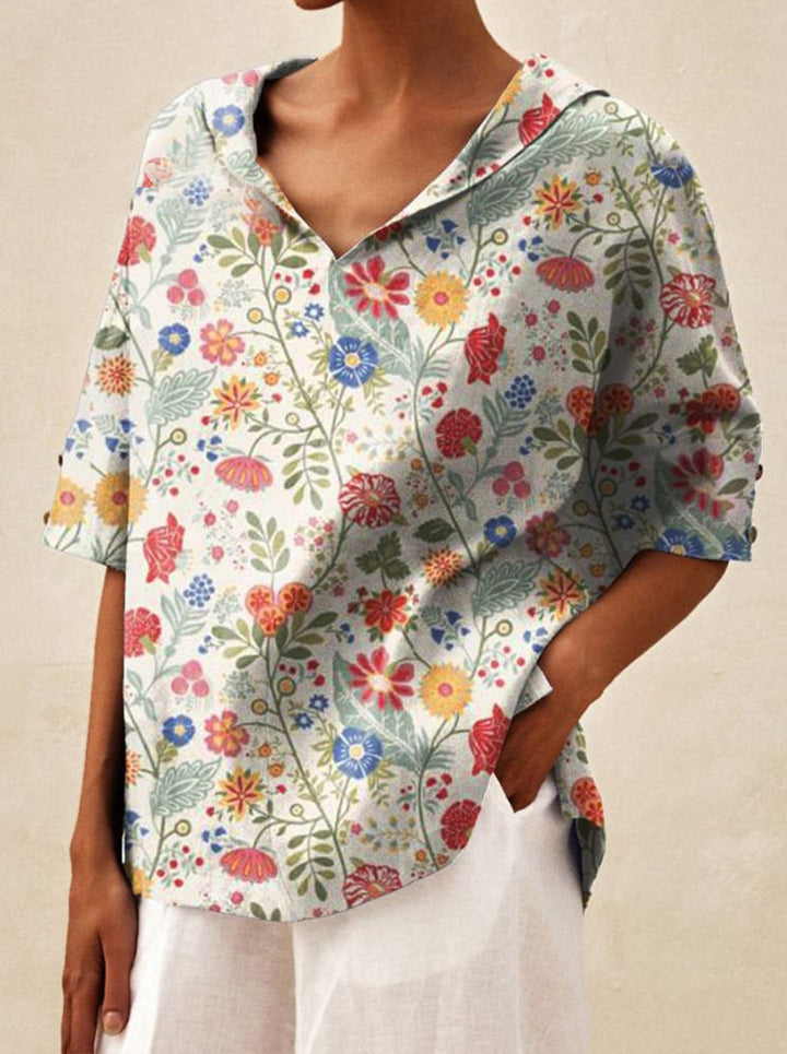Andrea - Légère Robe Florale d'Été