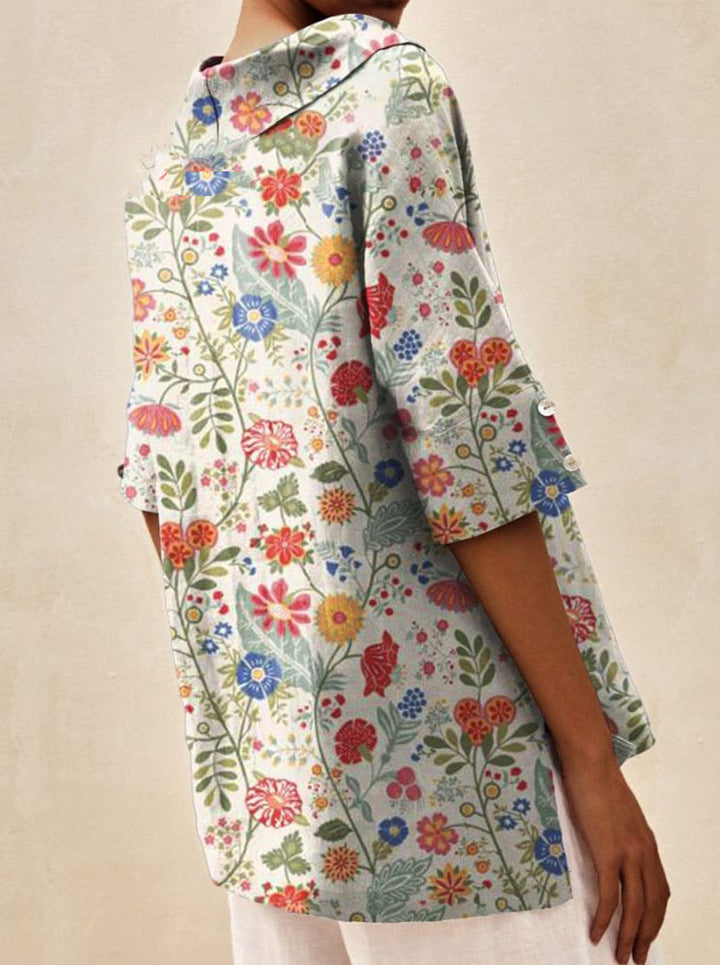 Andrea - Légère Robe Florale d'Été