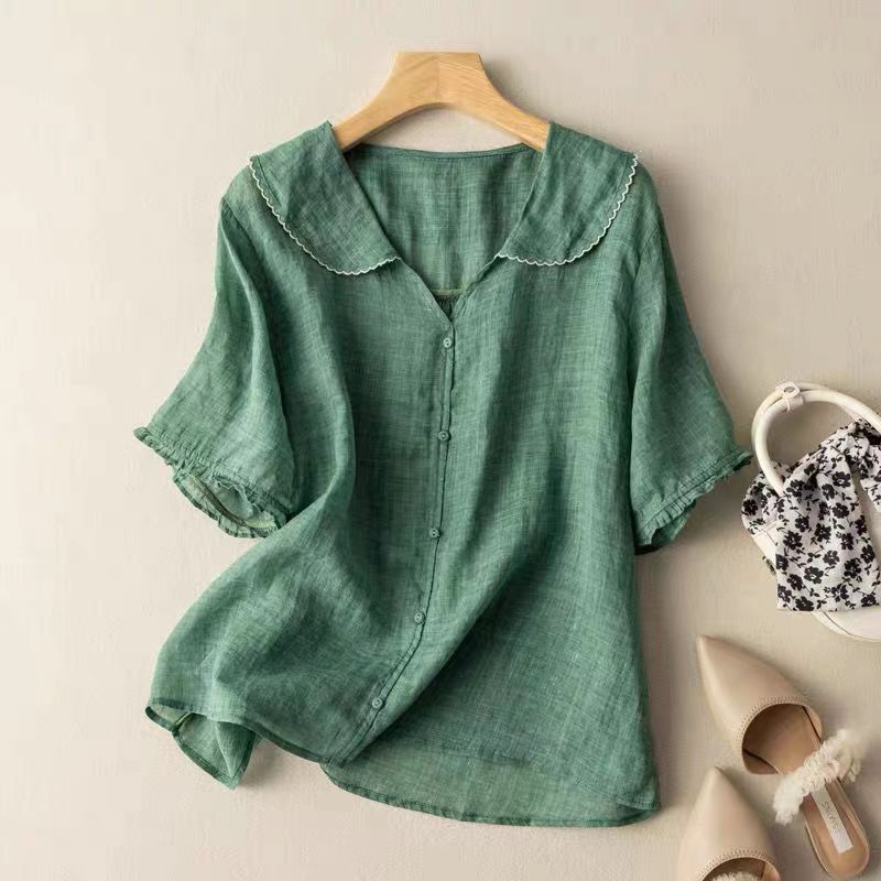 Adèle - Légère blouse en lin