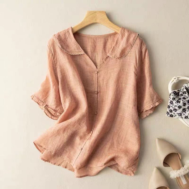 Adèle - Légère blouse en lin
