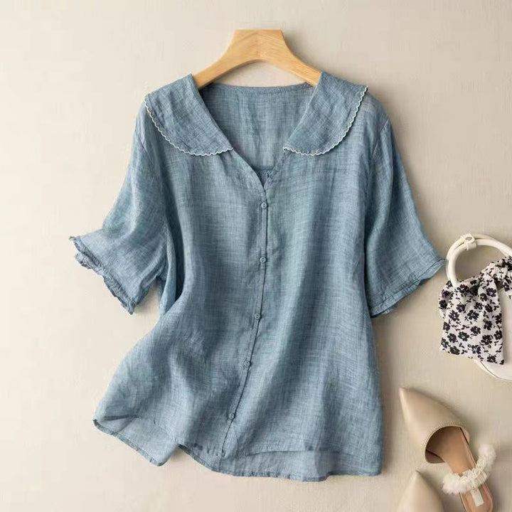 Adèle - Légère blouse en lin