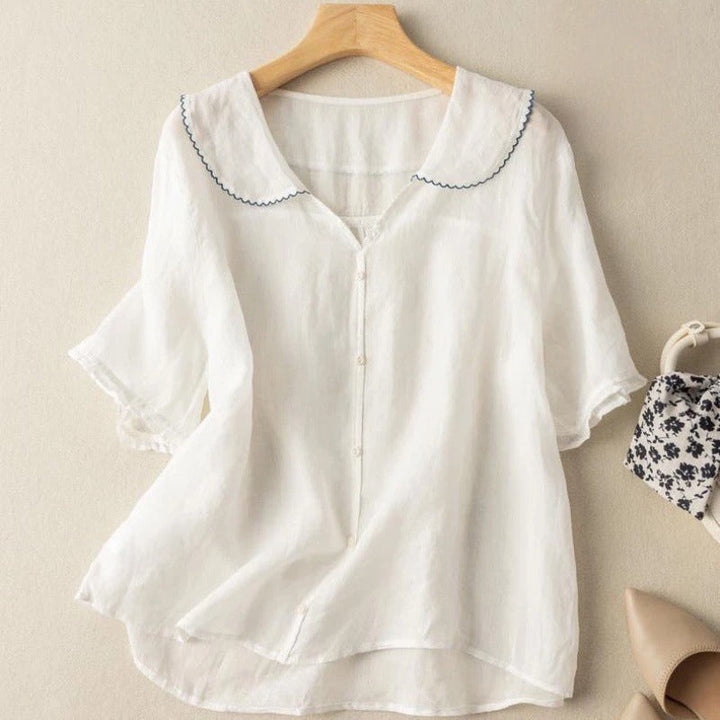 Adèle - Légère blouse en lin