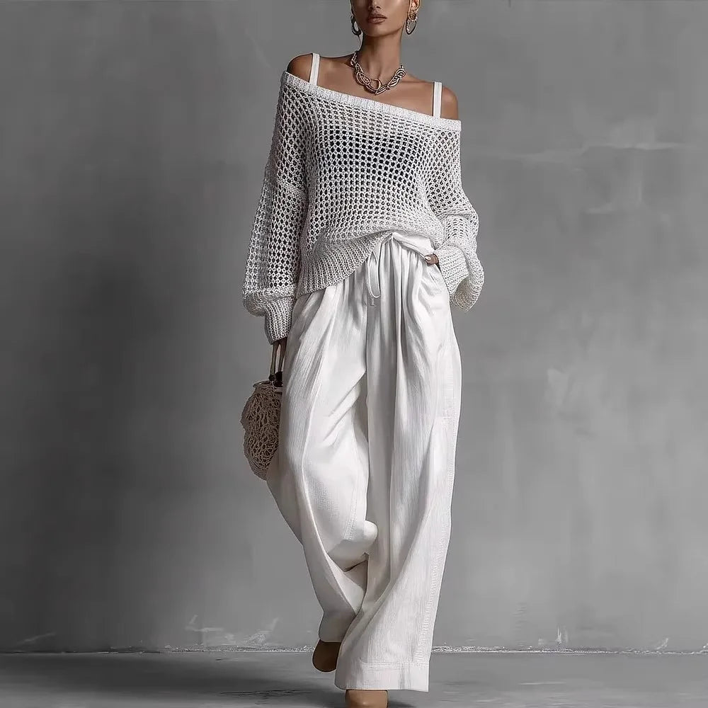 Claribel™ Élégant Ensemble Deux Pièces