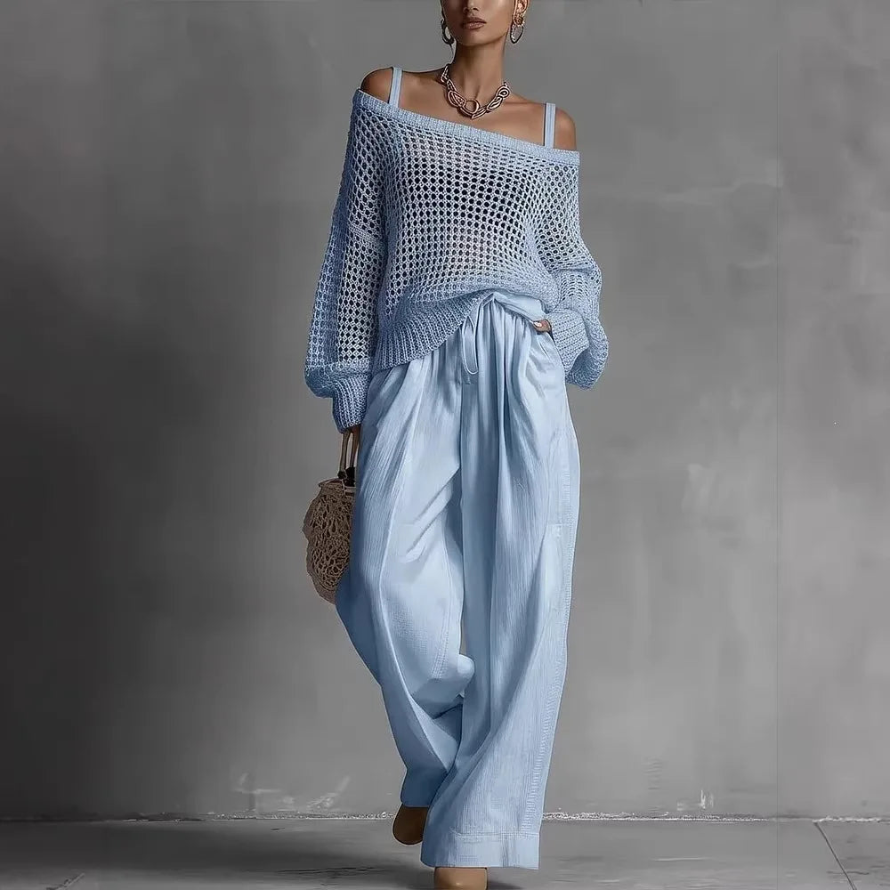 Claribel™ Élégant Ensemble Deux Pièces