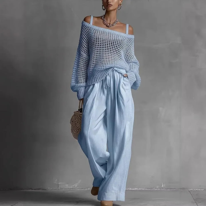 Claribel™ Élégant Ensemble Deux Pièces