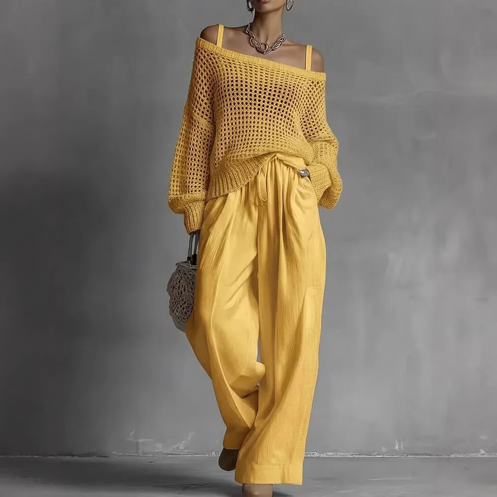 Claribel™ Élégant Ensemble Deux Pièces
