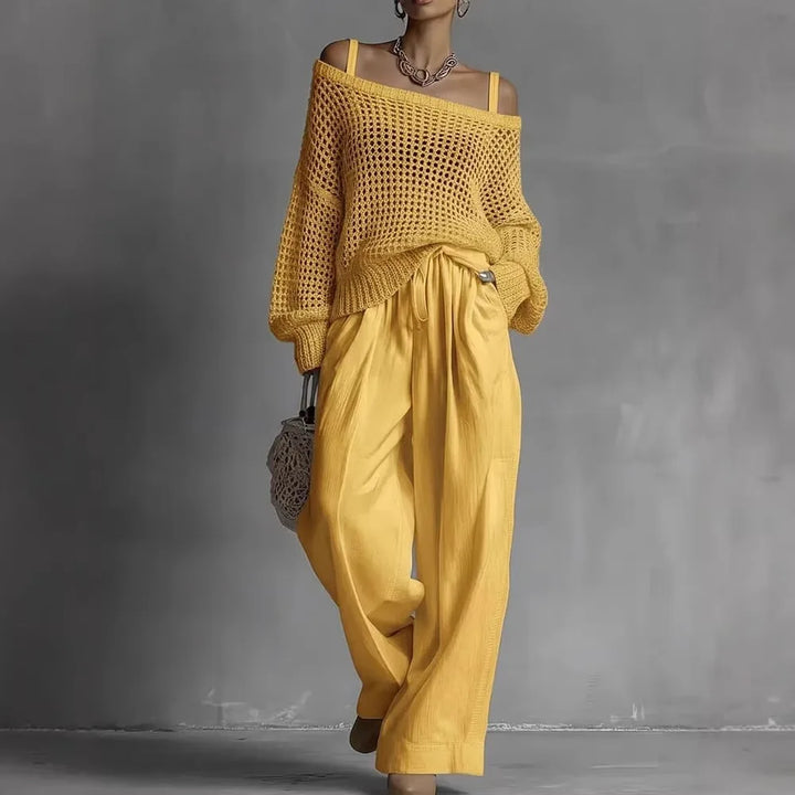 Claribel™ Élégant Ensemble Deux Pièces