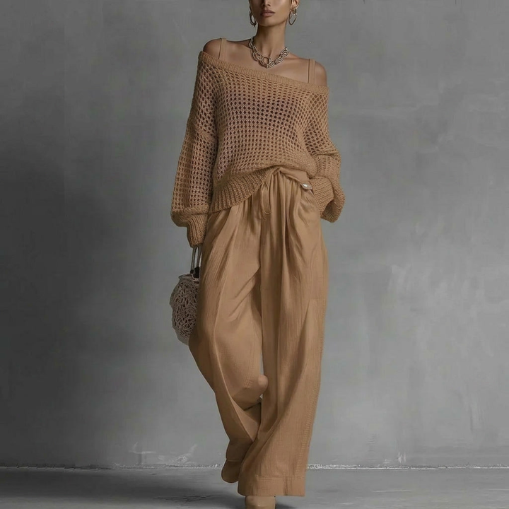 Claribel™ Élégant Ensemble Deux Pièces