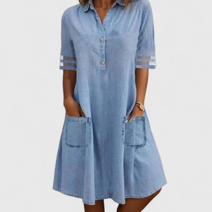 Bretagne | Stylish Denim Dress for a Flattering Fit