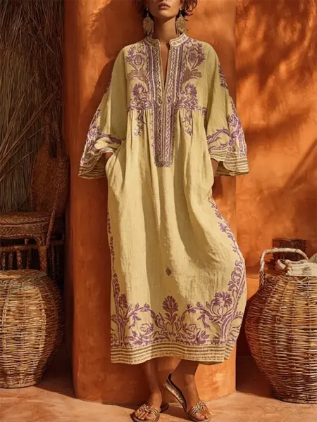 Jasmine | Women's Soft Embroidered Robe