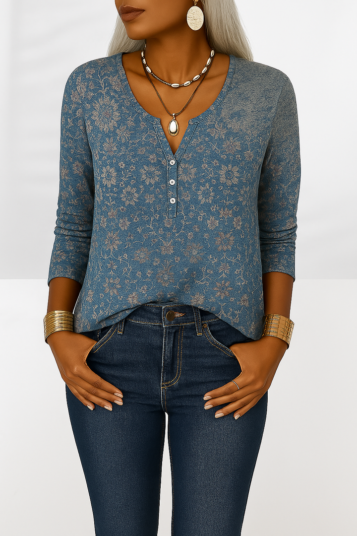 Alina - Élégante Blouse Bohème