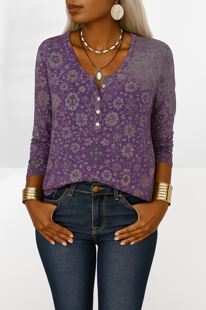 Alina - Élégante Blouse Bohème