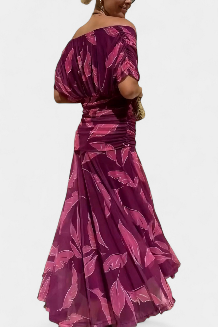 Alizée™ — Robe Fleurie au Charme Éthéré