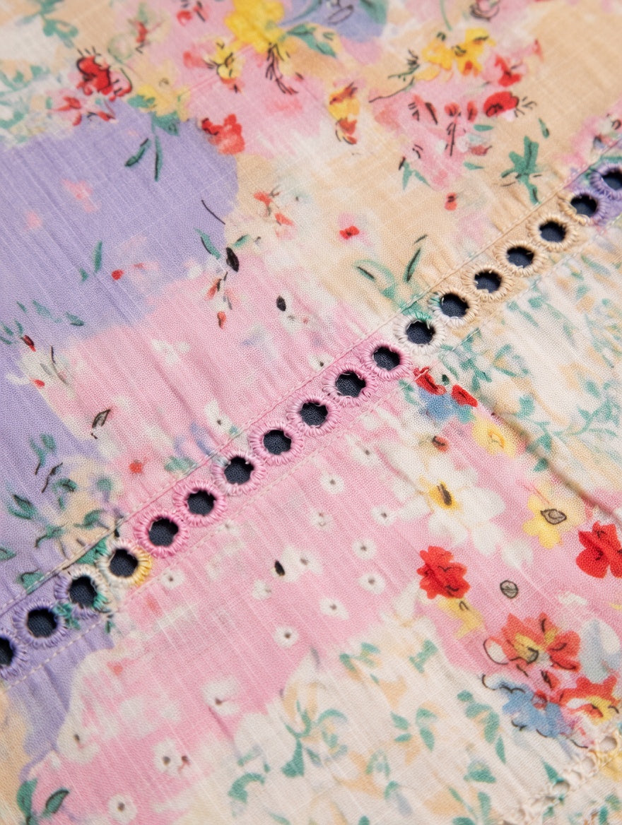 Lysiane™ — Robe d'été fluide à motifs floraux