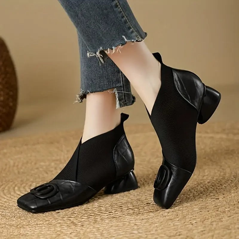 Bottines Orthopédiques Teresa™ – Élégance et Confort au Quotidien