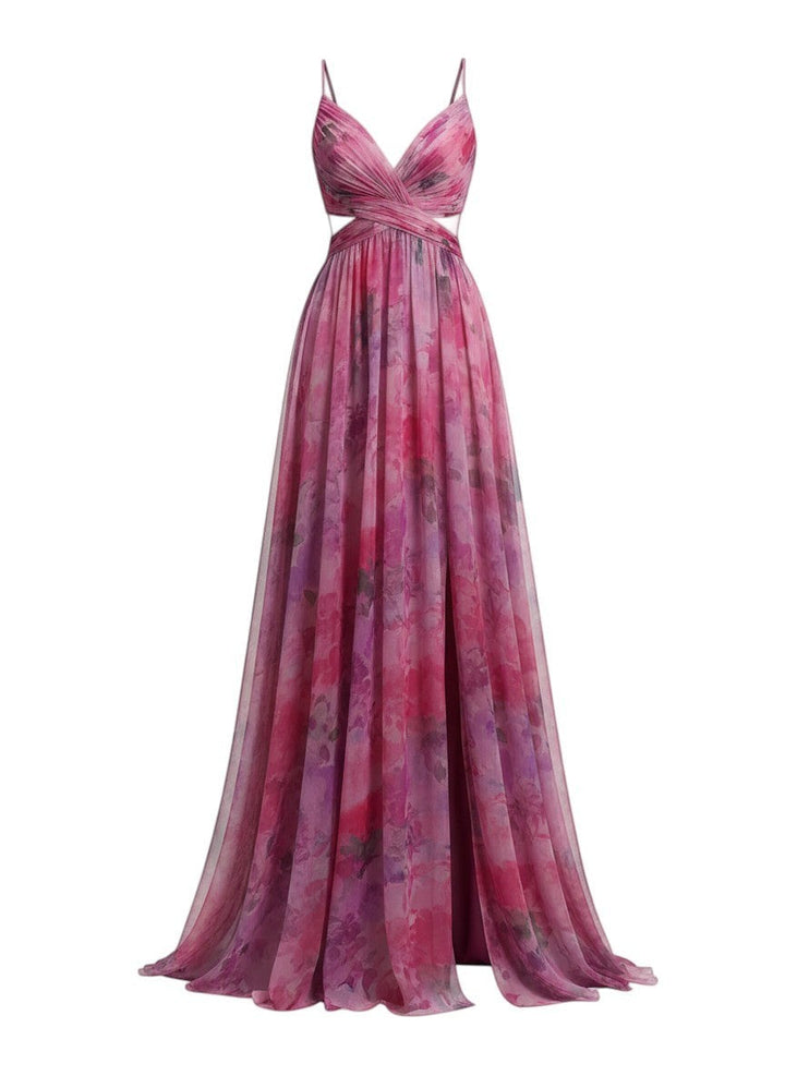 Émilienne™ — Robe longue artistique avec effet fluide