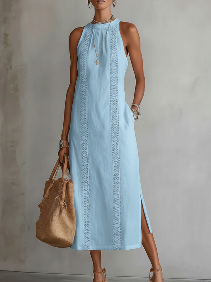 Marcelline™ — Robe midi au design minimaliste et à l'élégance naturelle