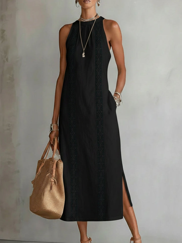 Marcelline™ — Robe midi au design minimaliste et à l'élégance naturelle
