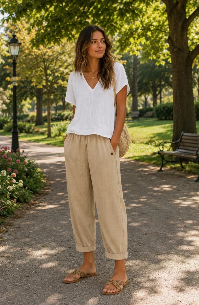Samantha | Pantalon Élégant et Confortable